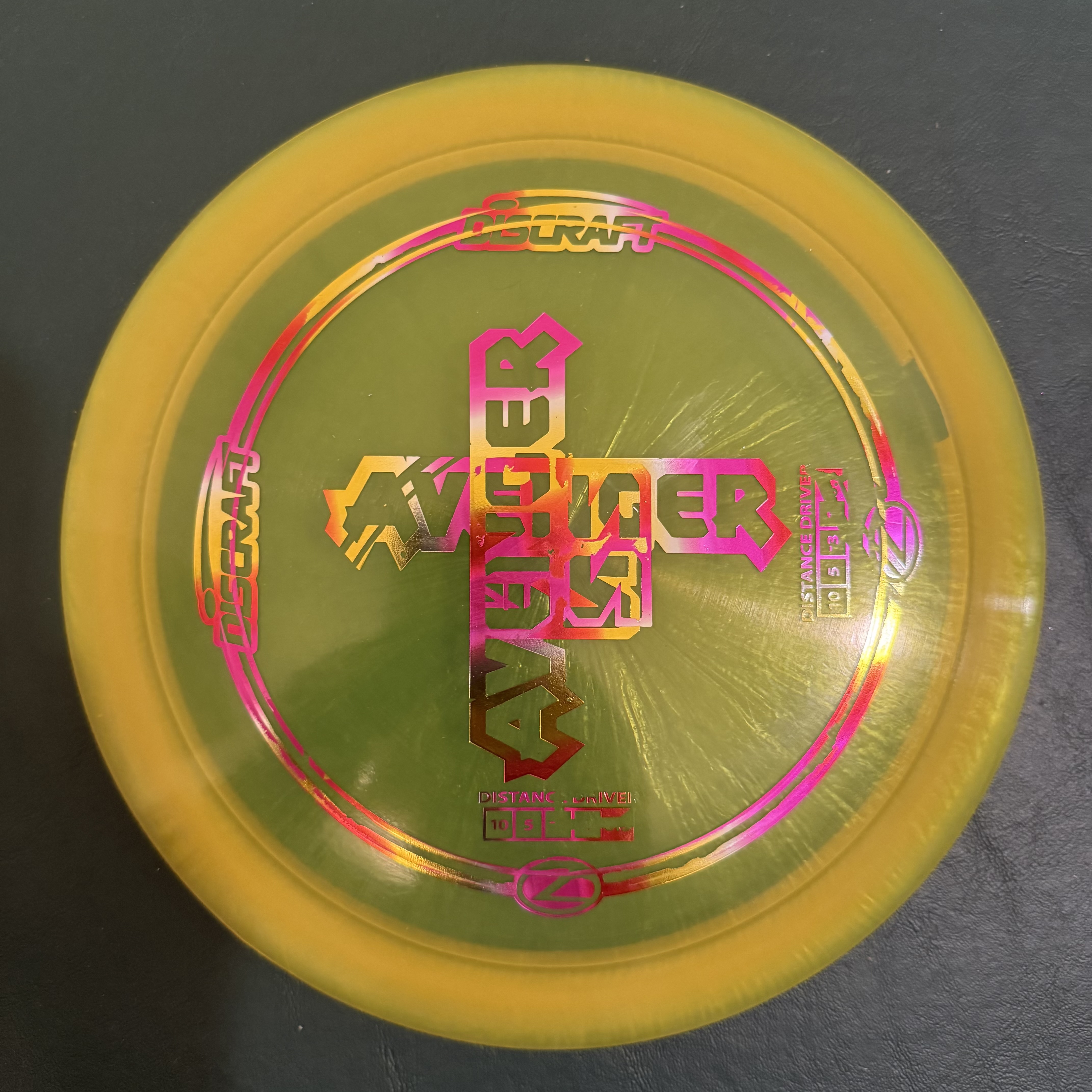 Misprint Yellow, Colorful Foil